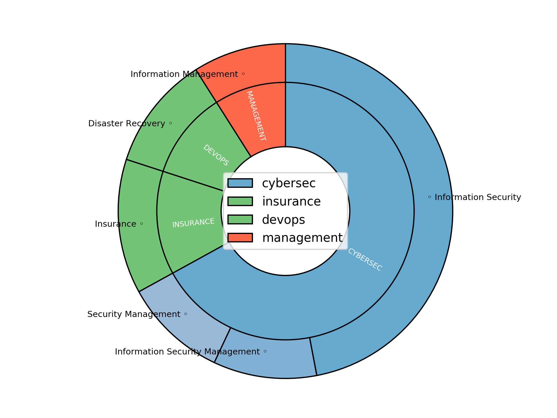 Disaggregated Visualization Graph for Information Security Manager